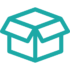 BOX TEAL icon