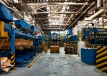 Interior,Of,Manufacture,Plant,With,Stock,Wood,Treatment,On,Automatic Interior,Of,Manufacture,Plant,With,Stock,Wood,Treatment,On,Automatic